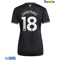 Manchester United Casemiro #18 Rezervni Dres za Ženska 2025-26 Kratak Rukav